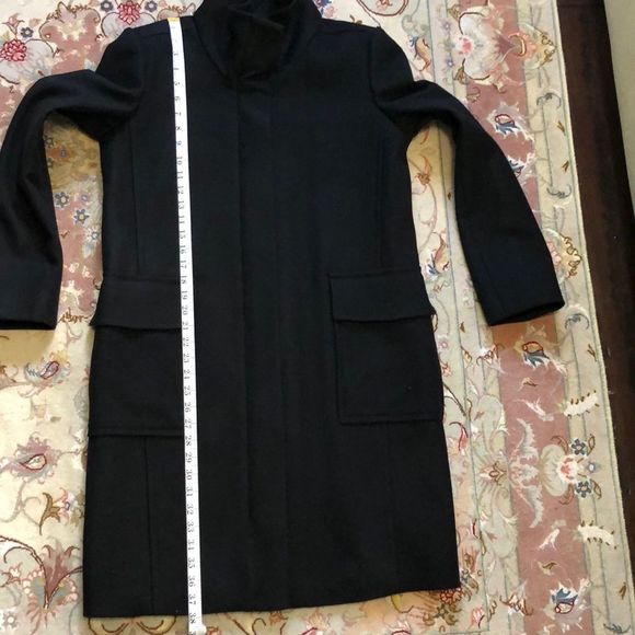 Theory Funnel Neck Coat NWT - Picture 13 of 14
